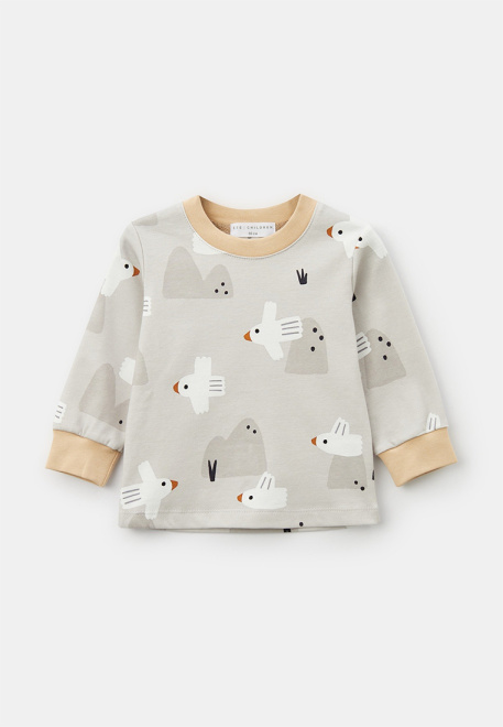 Комплект из слипа, лонгслива и брюк